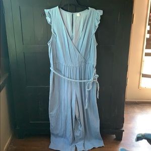 Light denim old navy jumpsuit